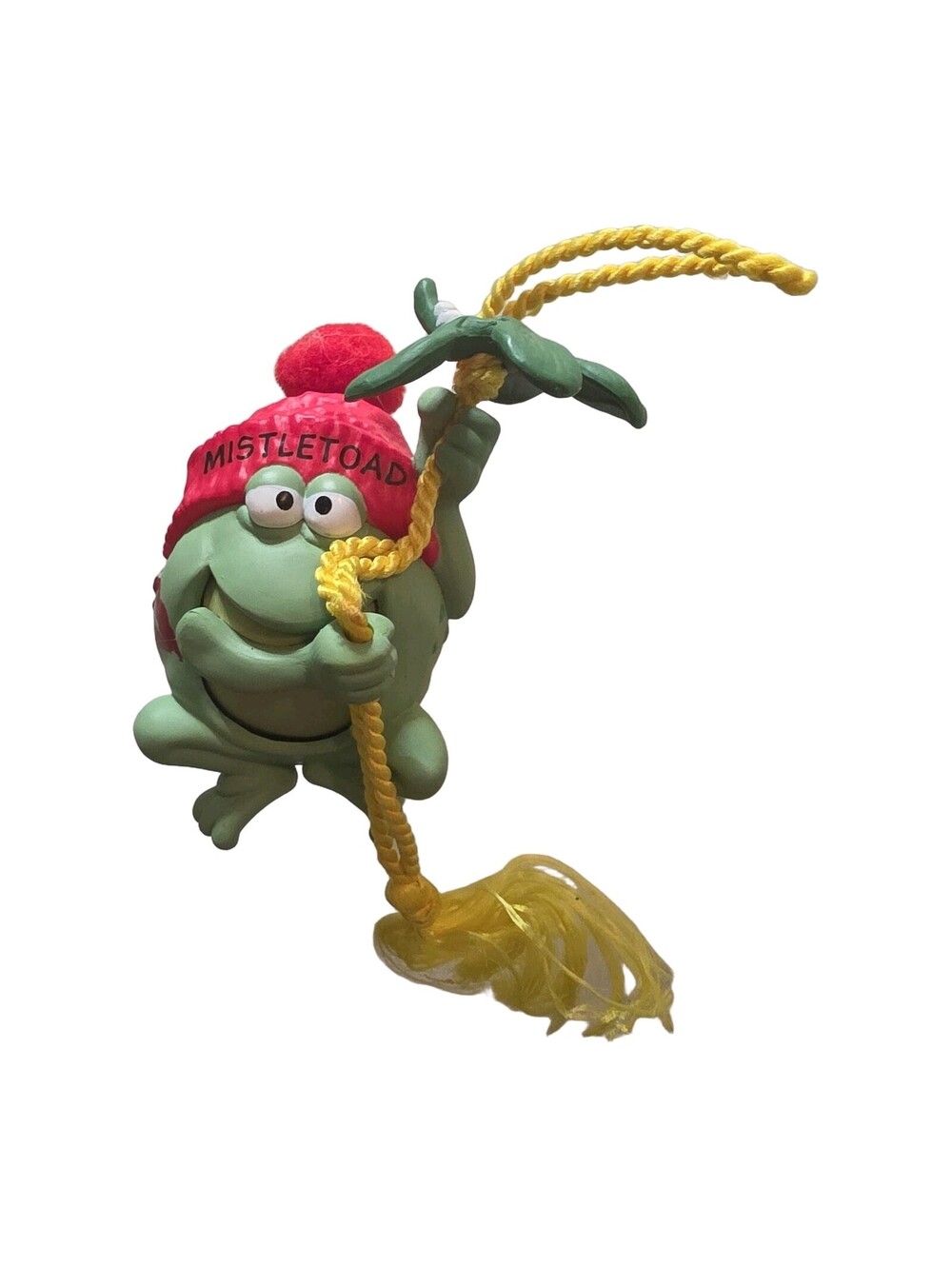 Hallmark Mistletoad 1987 Christmas Ornament Frog - Used